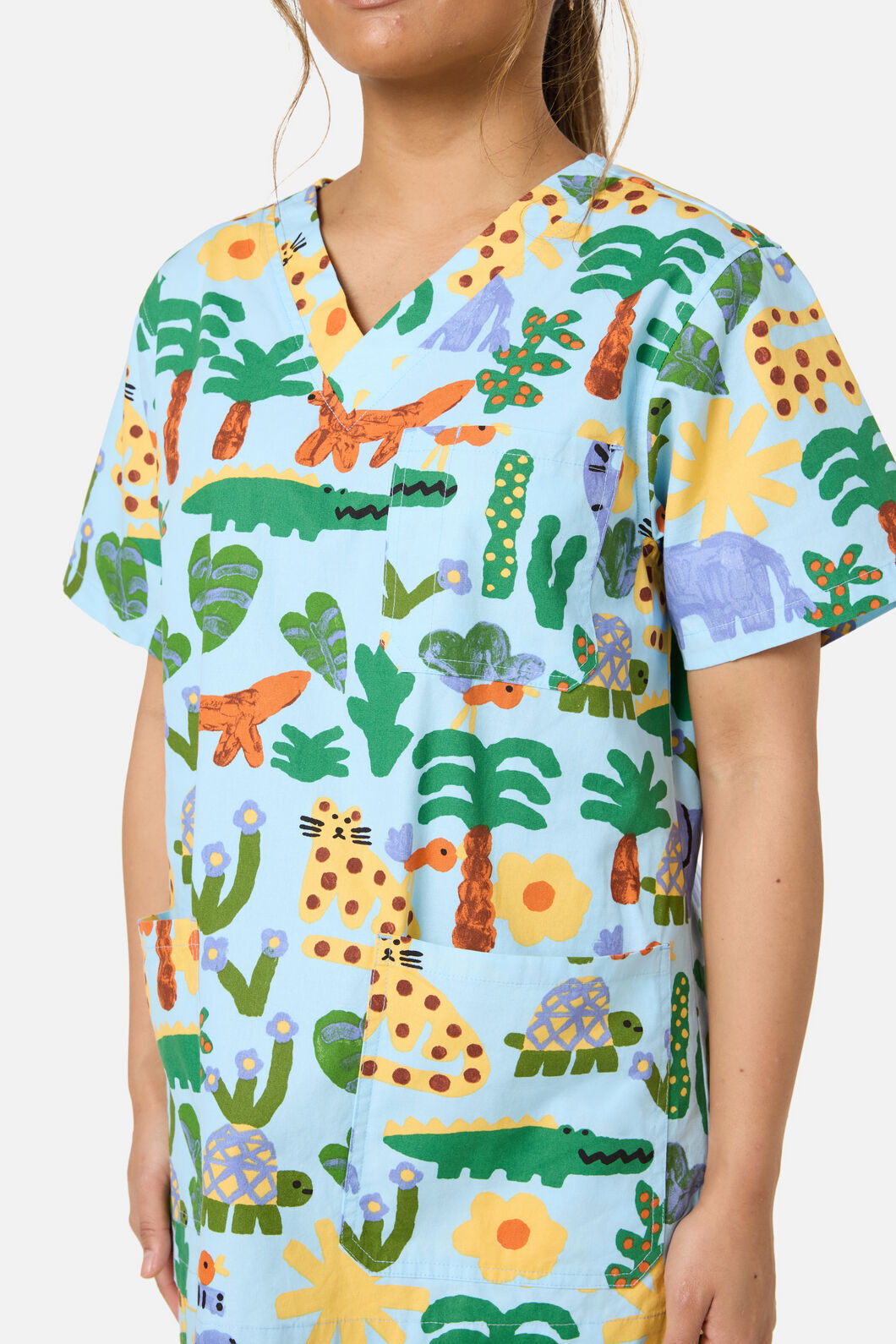 Gorman - Jungle Scrub Set - blue