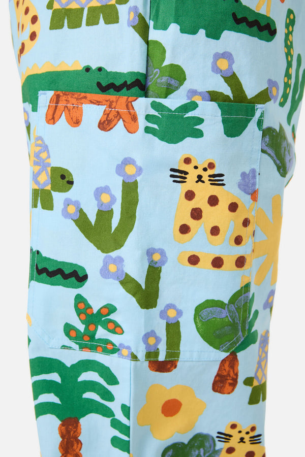 Gorman - Jungle Scrub Set - blue