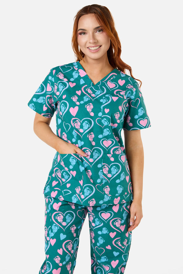 Gorman - Twinkletoes Scrub Set - green