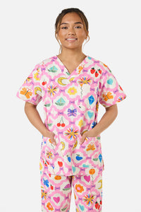 Gorman - Trinkets Scrub Set - pink
