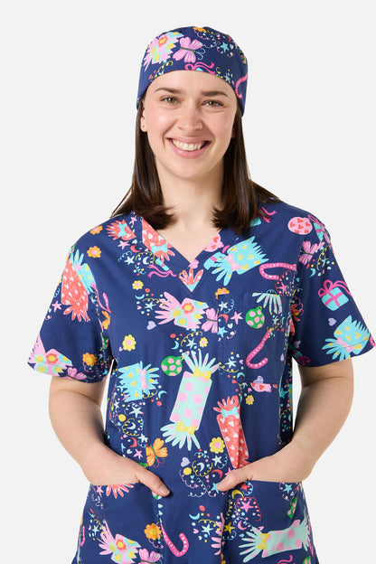 Gorman - SURPRISE! SCRUB HAT - navy