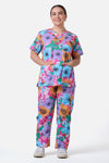 Gorman - Floral Bouquet Scrub Set - multi
