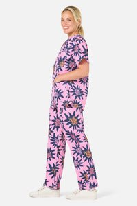 Gorman - Funflower scrub set - pink
