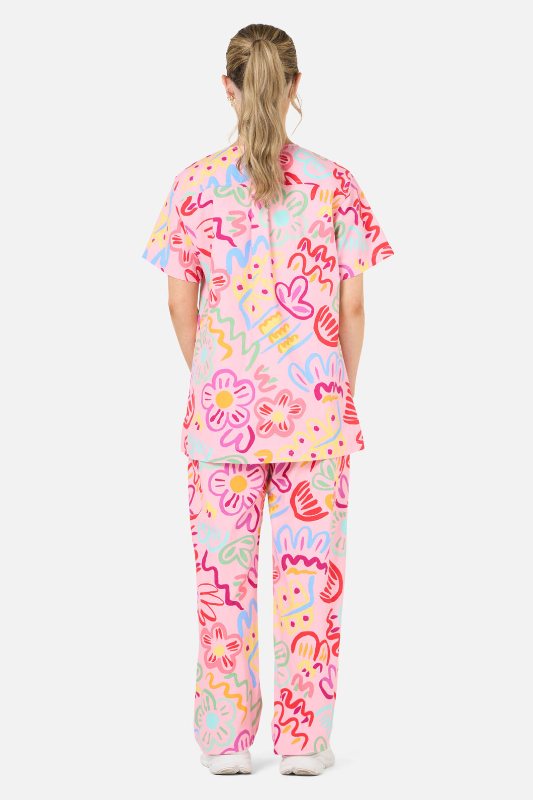 Gorman - Holiday scrub set - pink