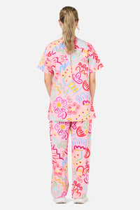 Gorman - Holiday scrub set - pink