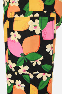 Gorman - Lemons scrub set - black