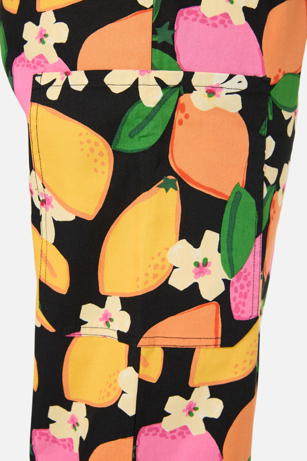 Gorman - Lemons scrub set - black