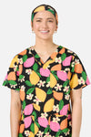 Gorman - Lemons Scrub Headband - black