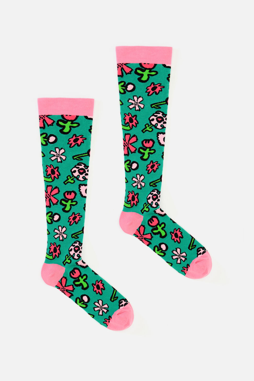 Gorman - Bloom Blossom Compression Socks - green