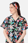 Gorman - Floral Play Headband - black