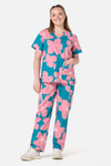 Gorman - Green Poppy scrub set - green