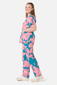 Gorman - Green Poppy scrub set - green