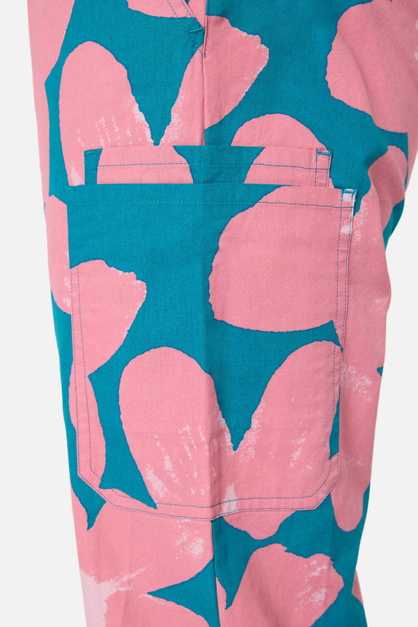 Gorman - Green Poppy scrub set - green