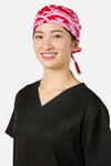 Gorman - Queen Of Hearts Scrub Hat - pink
