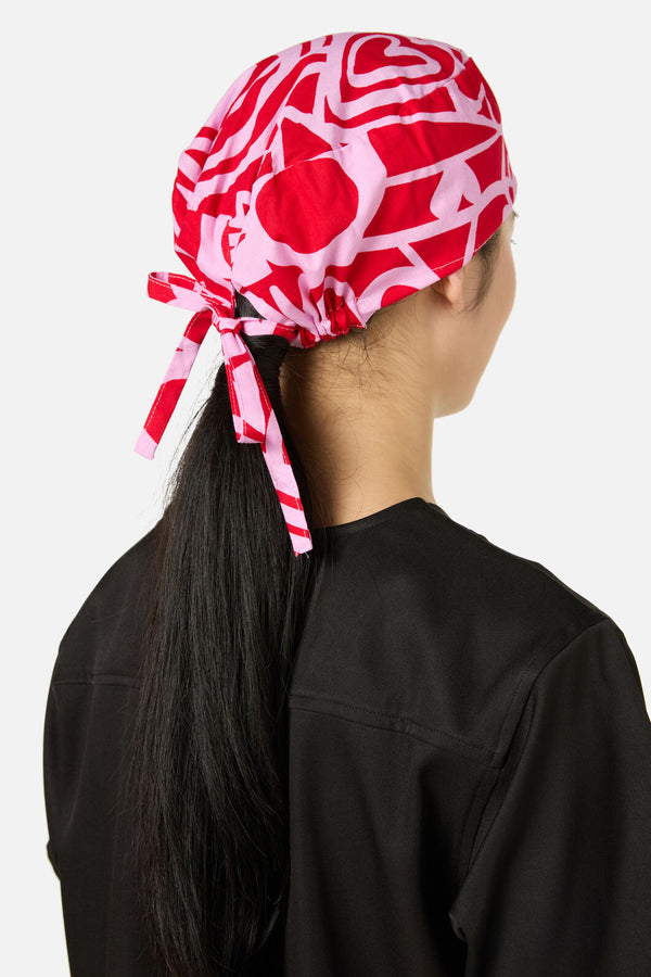 Queen Of Hearts Scrub Hat – Gorman