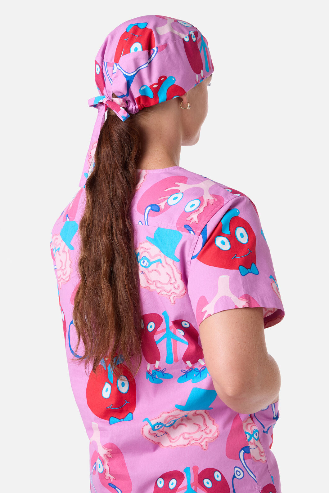 Gorman - Happy Organs Scrub Hat - pink