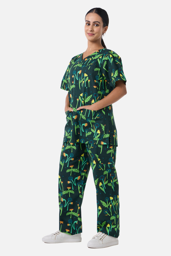 Gorman - Dandy Line Scrub Set - navy