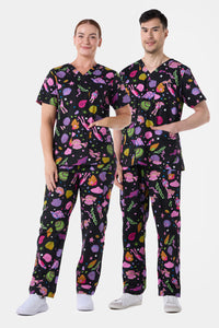 Gorman - Deep Dive Scrub Set - black