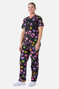 Gorman - Deep Dive Scrub Set - black