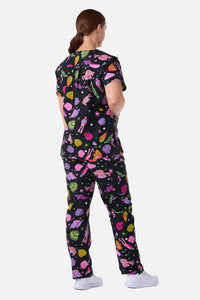 Gorman - Deep Dive Scrub Set - black