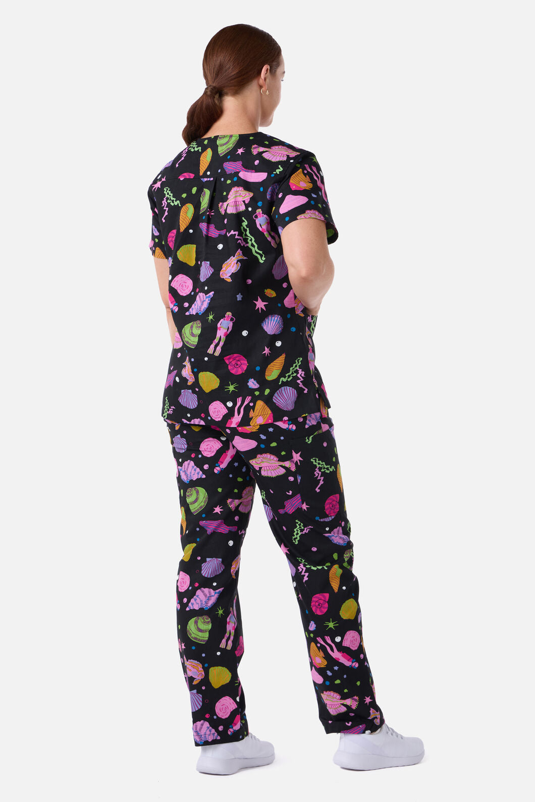 Gorman - Deep Dive Scrub Set - black
