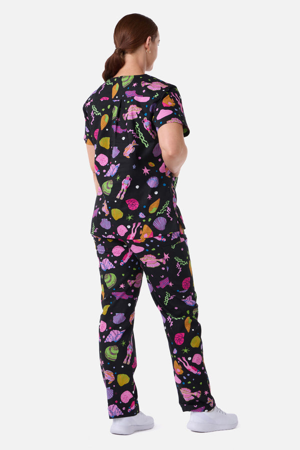 Gorman - Deep Dive Scrub Set - black