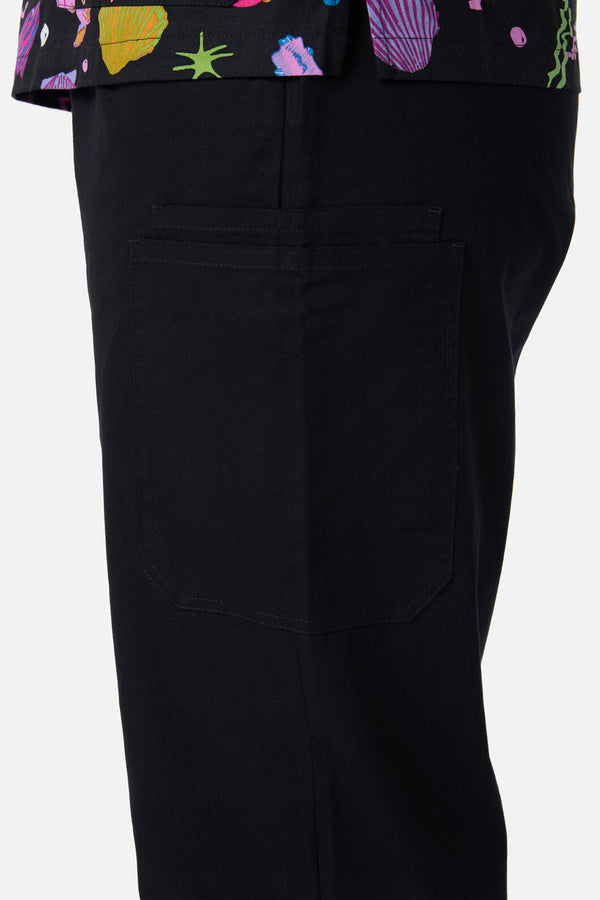 Gorman - Deep Dive Top & Pant Scrub Set - black