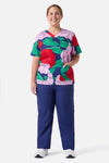 Gorman - Camellia Top & Pant Scrub Set - navy