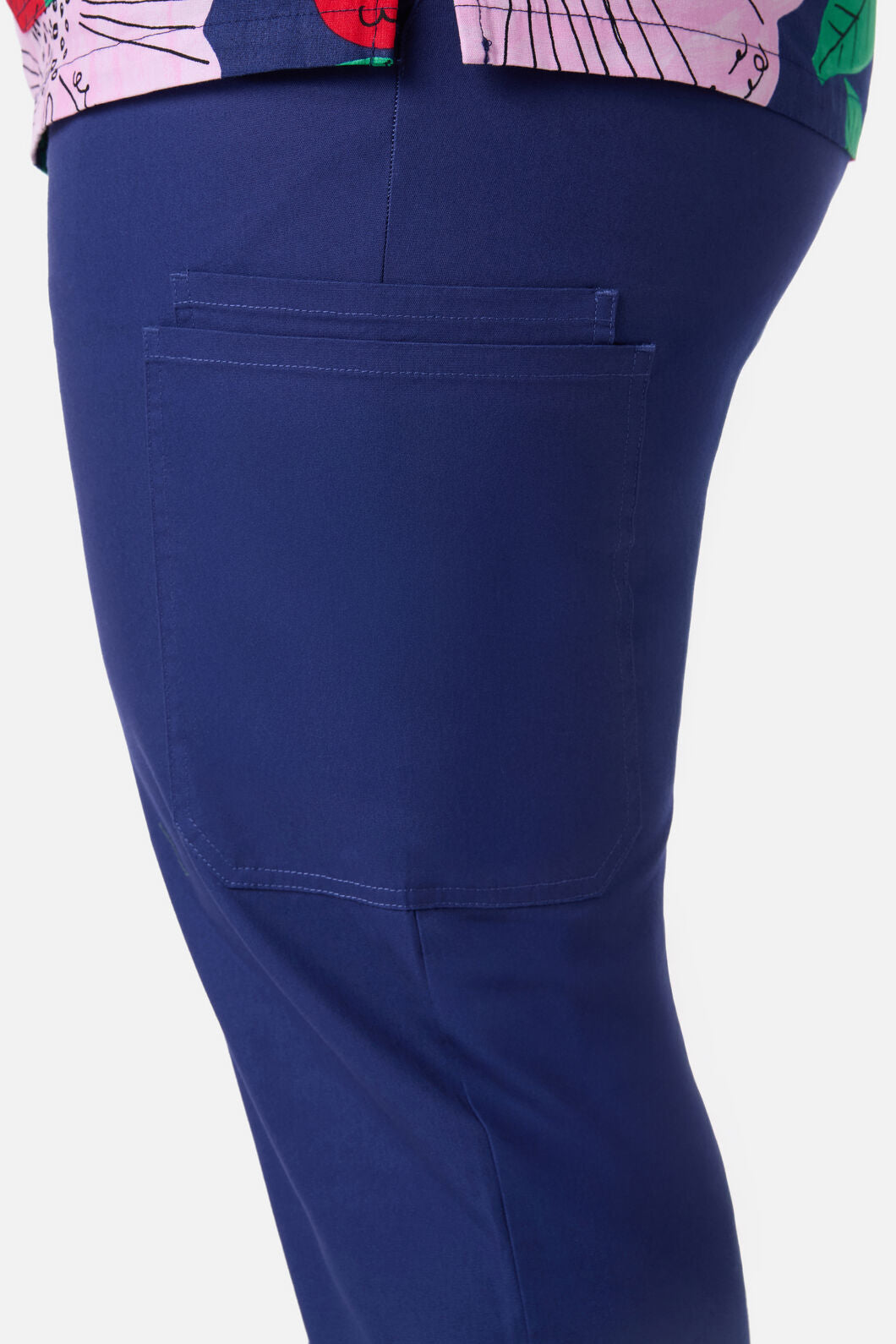 Gorman - Camellia Top & Pant Scrub Set - navy