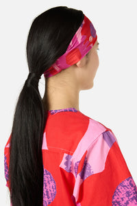Gorman - Riso Floral Scrub Headband - pink