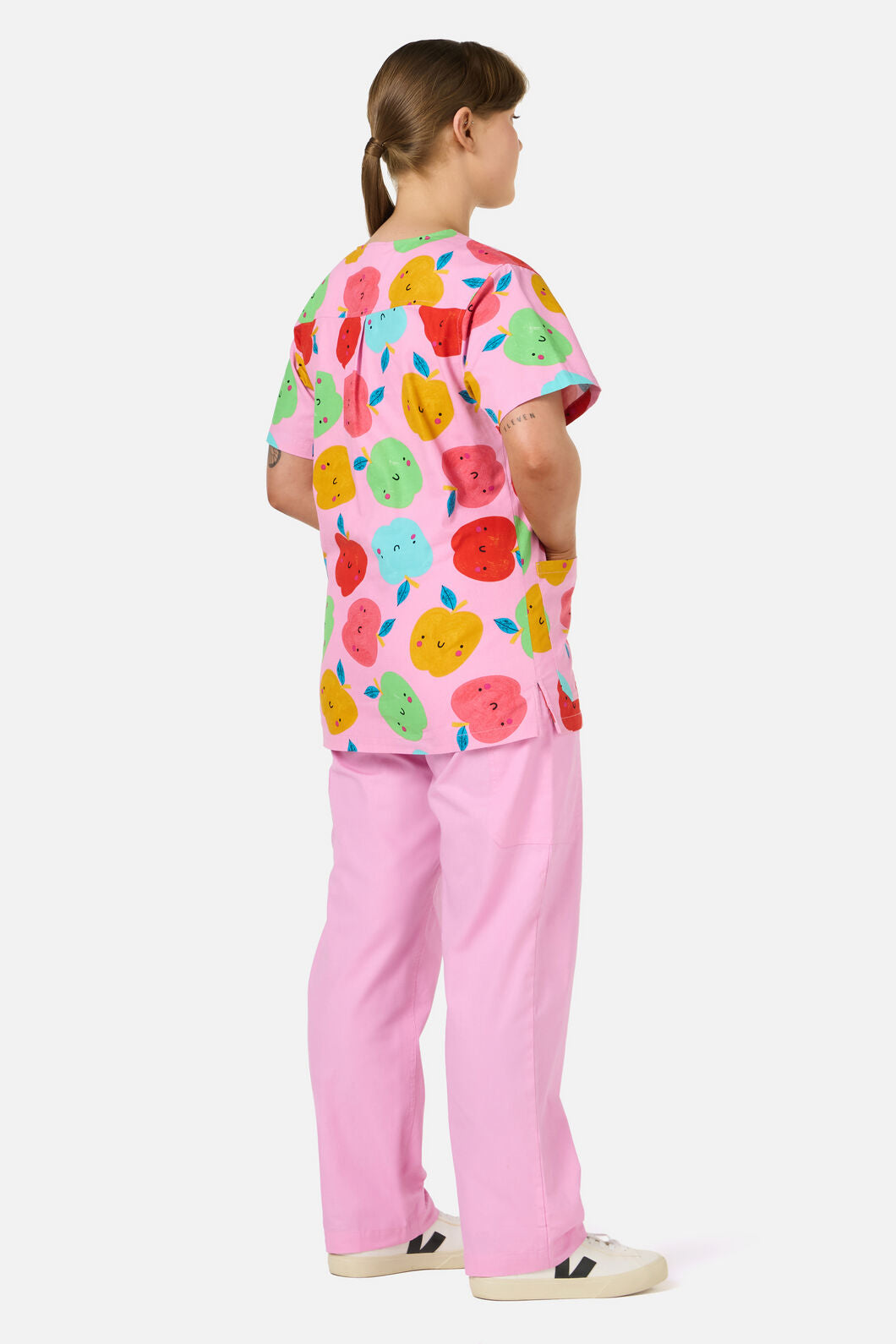 Gorman - She's Apples Top & Pant Scrub Set - pink