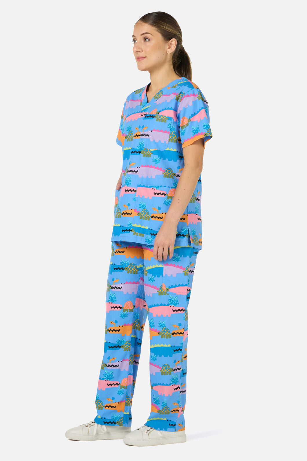 Gorman - Croc Snap Scrub Set - blue