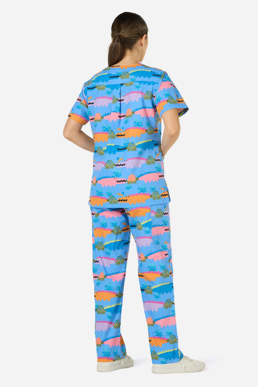 Gorman - Croc Snap Scrub Set - blue