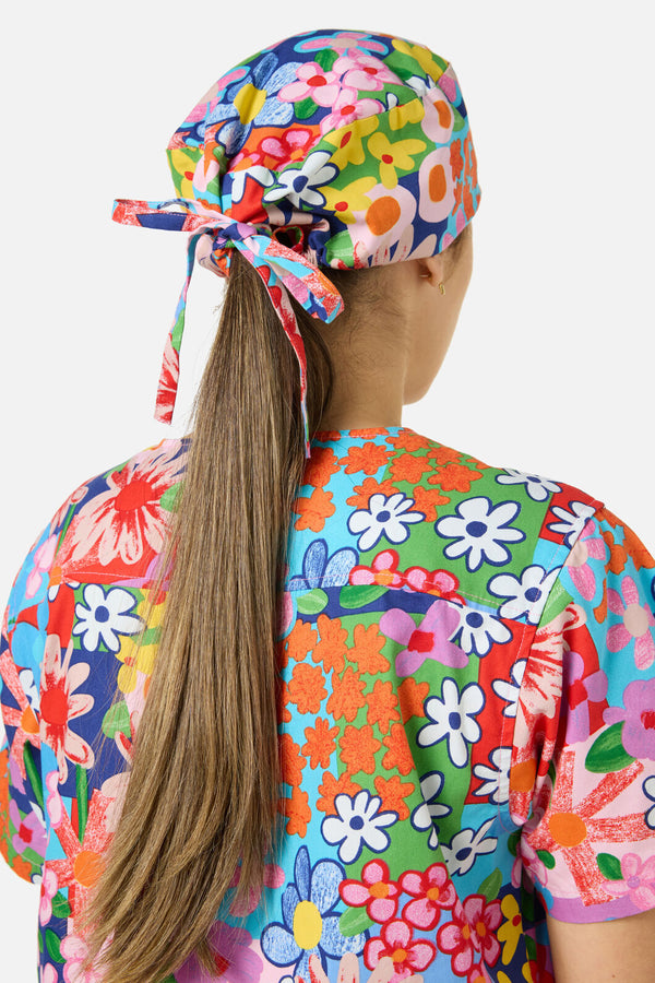 Gorman - Floral Field Scrub Hat - multi