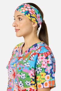Gorman - Floral Field Scrub Headband - multi