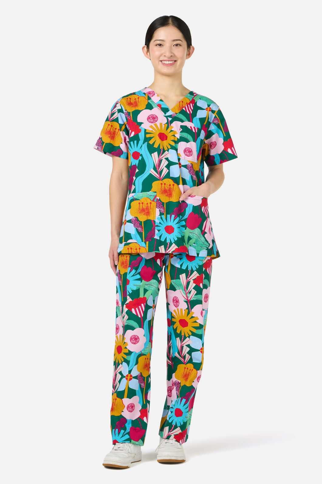 Paper Blooms Scrub Set – Gorman