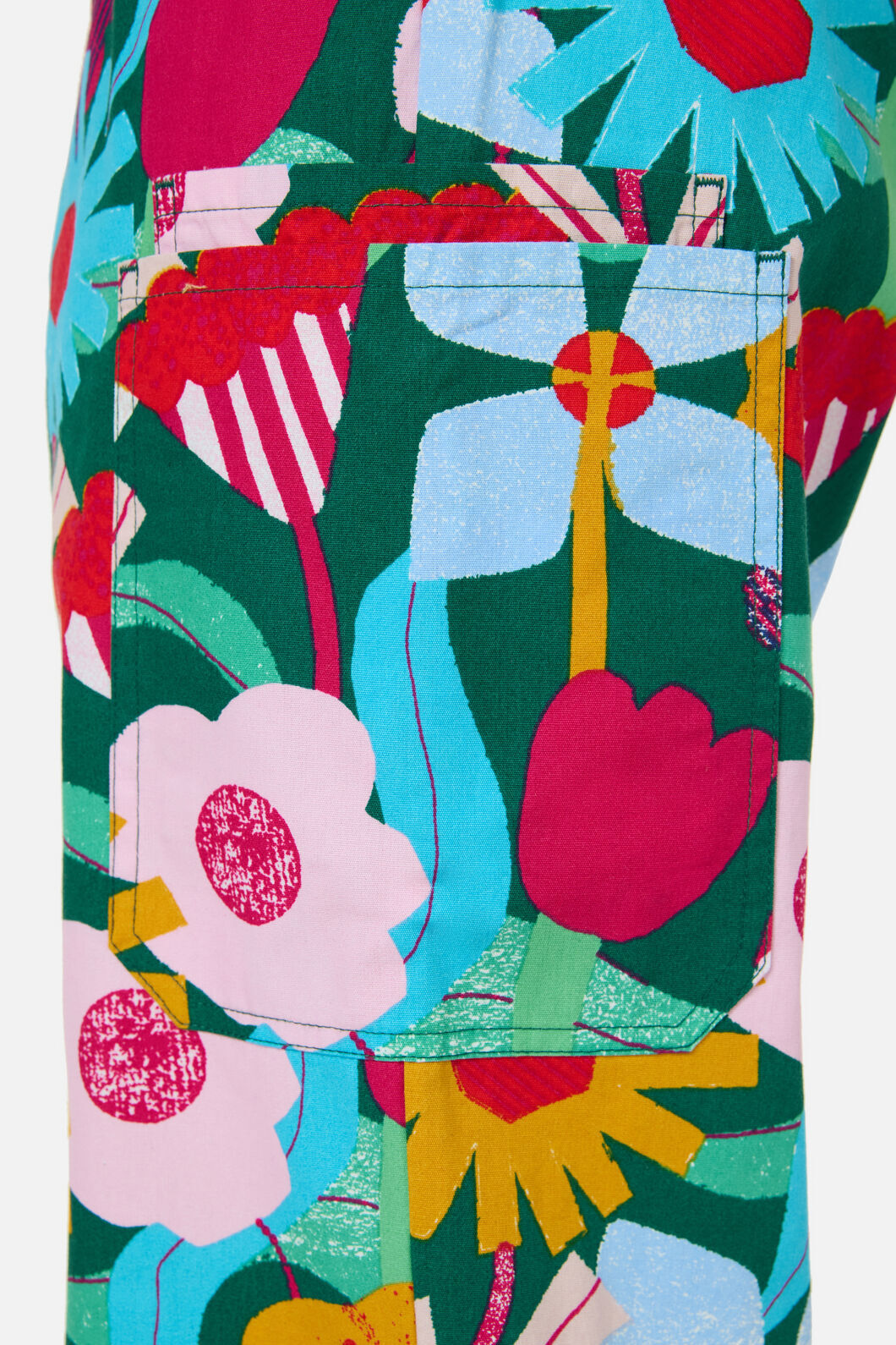 Gorman - Paper Blooms Scrub Set - green