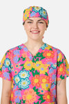 Gorman - Dream Garden Scrub Hat - pink