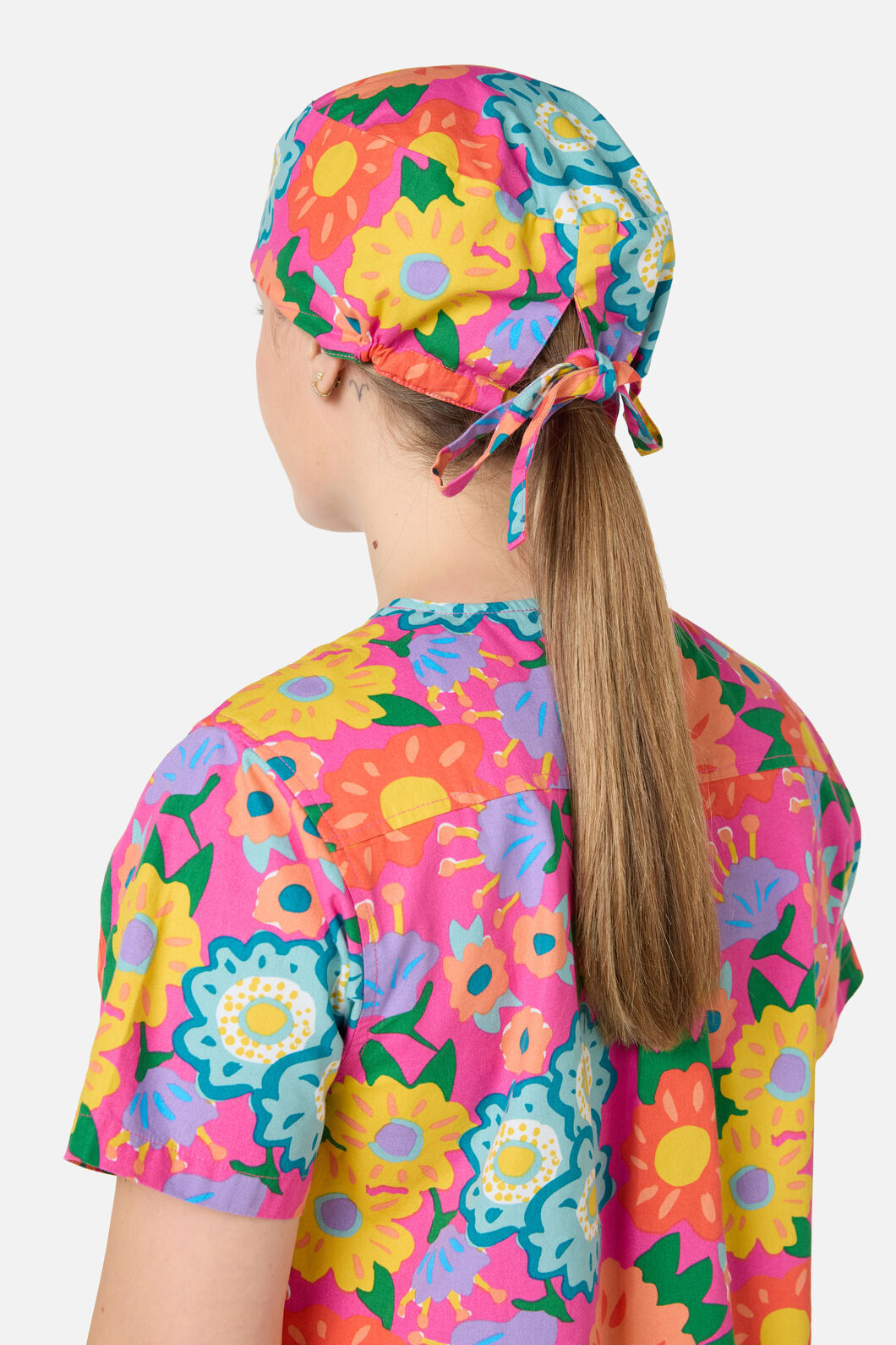 Gorman - Dream Garden Scrub Hat - pink
