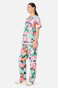 Gorman - Magic Floral Scrub Set - navy