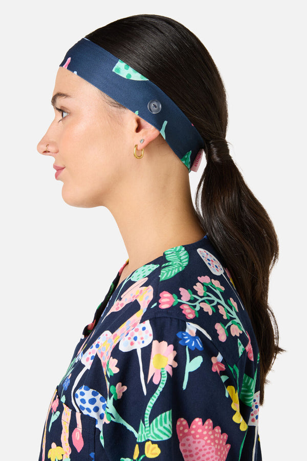 Gorman - Safari Scrub Headband - navy