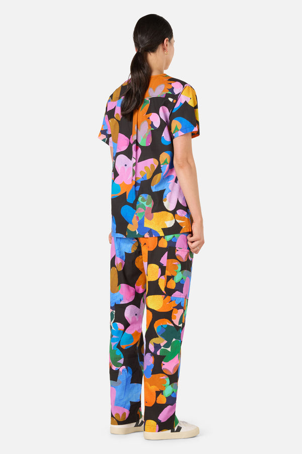 Gorman - Abstract Floral Scrub Set - multi
