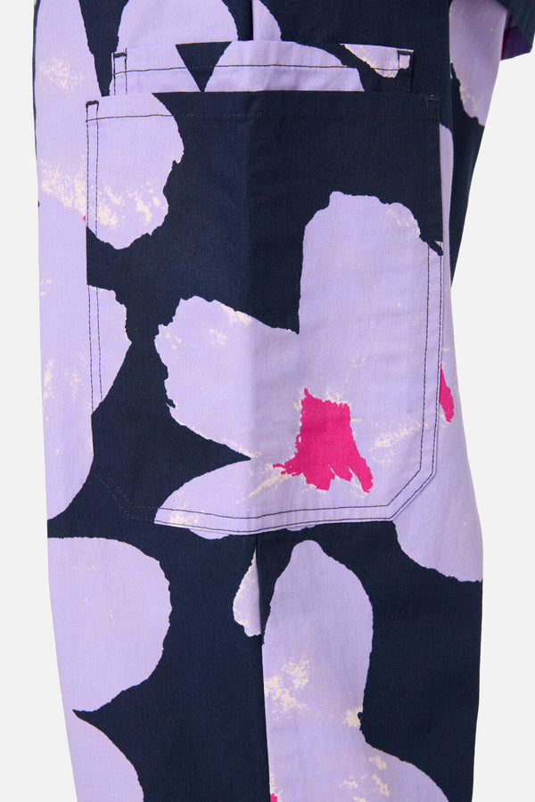 Gorman - Poppy Blue Scrub Set - navy