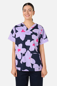 Gorman - Poppy Blue Top & Pant Scrub Set - navy