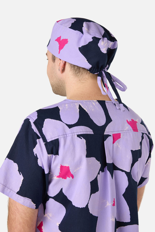 Gorman - Poppy Blue Scrub Hat - navy