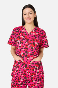 Gorman - Changing Spots Scrub Set - pink
