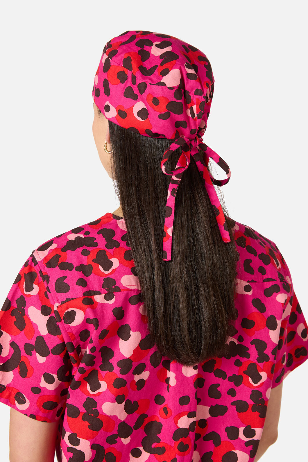 Gorman - Changing Spots Scrub Hat - pink