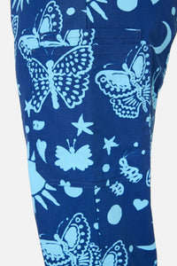 Gorman - Flora Fauna Scrub Set - blue