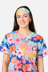 Gorman - Polka Floral Scrub Headband - multi
