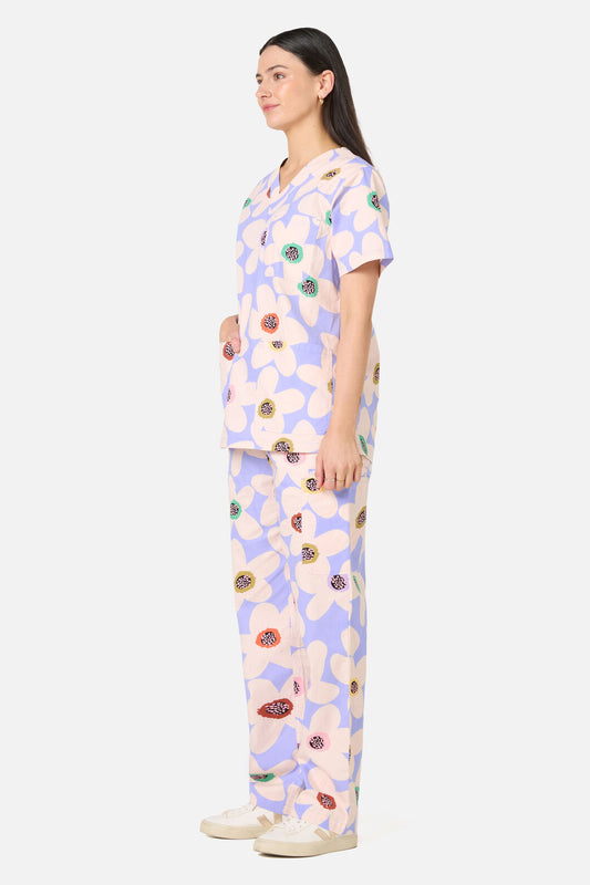 Gorman - Daisy Scrub Set - lilac